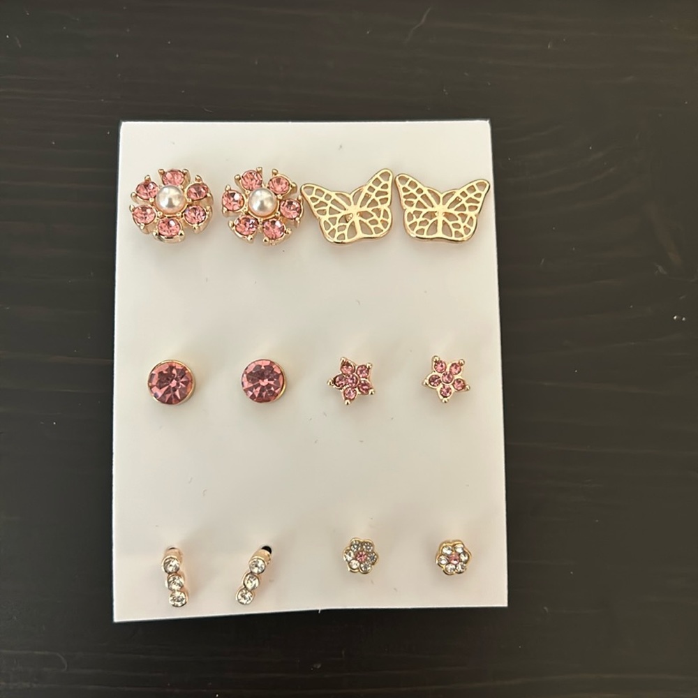 Brand new never worn earrings (backs included)